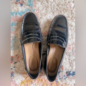sperry patent loafers size 8